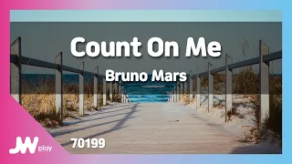 [JW노래방] Count On Me / Bruno Mars / JW Karaoke