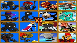 Stick War Legacy Version 2020 Vs 2021| UNLOCK ALL AVATARS MAX LEVEL INSANE