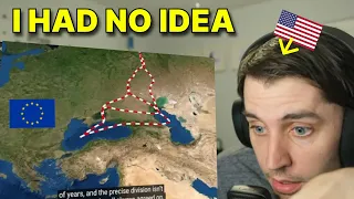 American reacts to: Where Does Europe End and Asia Begin?