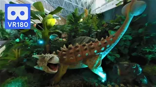 3D 180VR 4K Jurassic World Dominion Dinosaur Forest Ankylosaurus