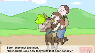 SHORT STORY - THE MAN, HIS SON AND THEIR DONKEY