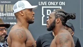 FINAL STARE DOWN!! Anthony Joshua vs. Jermaine Franklin FACE OFF & FINAL WORDS | Matchroom Boxing