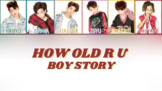 BOY STORY - How old r u ? (Color Coded Chi/Pinyin/Th)