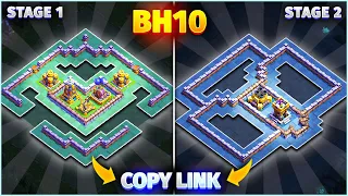 New Best BH10 Base | Builder Hall 10 Base Link | Clash of Clans