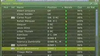 Football Manager Xbox 360 - 2. Assessing Your Squad