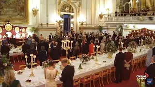 Us State Visit - The State Banquet, Buckingham Palace