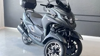 Yamaha Tricity 300 Tech Kamo 0-100km/h Driving and Testing