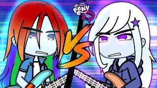 Guitar Centered 🎸⚡️ Rainbow Dash VS Trixie 🔥 MLP: EQG GACHA ‼️