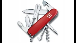 РАСПАКОВКА и ОБЗОР Швейцарского ножа VICTORINOX climber 1.3703 отменное качество (2160р 4К)
