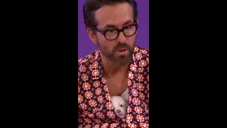 The puppy in Ryan Reynolds' shirt! 🥹 #ryanreynolds #robmcelhenney