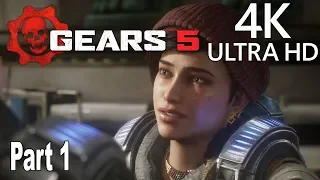 Gears 5 - Gameplay Walkthrough Part 1 No Commentary [4K 2160P/60FPS]