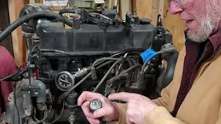 MerCruiser Engine compression testing