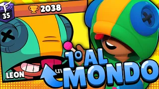 GIOCO con il 1° LEON a +2000 COPPE🍭Brawl Stars