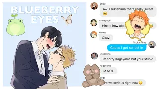 Blueberry eyes ( ft. TsukiKage ) || Haikyuu lyrics prank