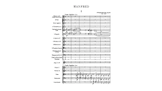 Tchaikovsky: Manfred Symphony in B minor, Op. 58 (with Score)