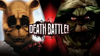 Fan made death battle trailer:Winnie-the-Pooh  vs the mean one(Winnie-the-Pooh blood and honey vs..)