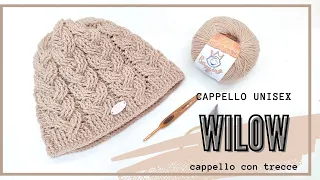 TUTORIAL: Wilow...cappello trecce unisex