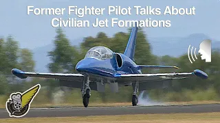 Six Jets In Formation - How Easy Is It For The Pilots?