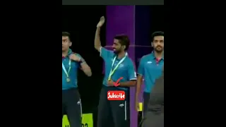 Table tennis men's team win 5th gold medal 🥇 for india in cwg 2022 Birmingham#cwg2022 #gold