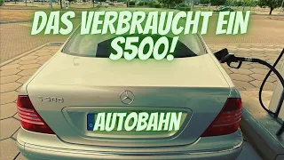 Das verbraucht ein S500!