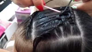 TEJIDO PANAL O MAYA EN CABELLO / HONEYCOMB TISSUE