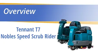 USA-CLEAN Overview on a Tennant T7 & Nobles Speed Scrub Rider