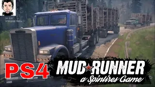 PS4 Mud Runner American Willds Teil 10 a Spintires Game MZ80 Spintires PS4 Deutsch