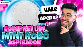 COMPREI UM MINI ROBÔ ASPIRADOR DO ALIEXPRESS! | VALEU A PENA? | ‹ Rafa Nunes ›