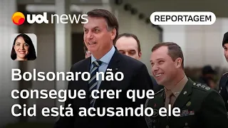 Delação de Mauro Cid: Bolsonaro não consegue acreditar que Cid está acusando ele | Juliana Dal Piva