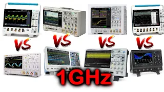 EEVblog #1218 - 1GHz Oscilloscope Spec Shootout