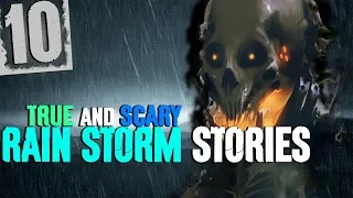 10 Most HORRIFYING True Stories with Thunderstorm Sound Effects for Sleep - Darkness Prevails