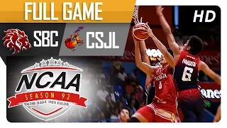 CSJL vs SBC | Full Game - 3rd Quarter | NCAA 92 - August 26, 2016