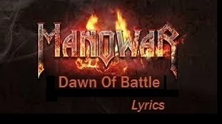 Manowar - Dawn Of Battle Lyrics