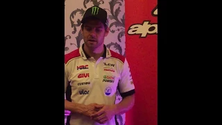 Randy Mamola and Cal Crutchlow Candid Conversation Before Dinner