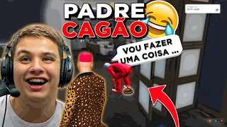 PAULINHO O LOKO e PADRE CLAUDIO ZOANDO no GTA RP 😂 (Modder Clips)