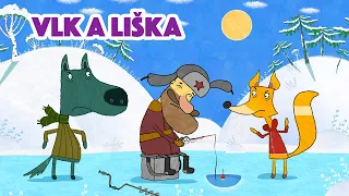 Máša Vypráví Pohádky 📚 Vlk a liška 🐺🦊 (Epizoda 6) Máša a Medvěd