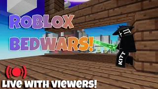 🔴4 idiots playing roblox bedwars squads (maybe customs later)🔴