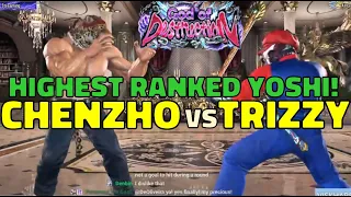 Top Rank Yoshi is CRAZY! - King vs Yoshimitsu (Chenzho vs TrizzyTheRapper) - Tekken 8 High Rank Set!