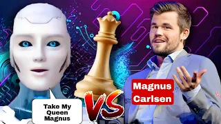 Stockfish Sacrificed His Queen Against Magnus Carlsen | Stockfish Vs Magnus Carlsen | Chess | AI