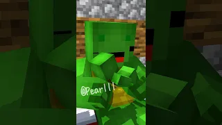 Mikey had a many babies - minecraft animation ［Mikey and JJ］#shorts #まいぜんシスターズ