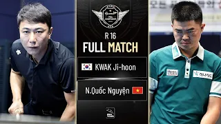 FULL MATCH: KWAK Ji-hoon - NGUYỄN Quốc Nguyện | PBA R16 | SY Bazzar Championship 2023