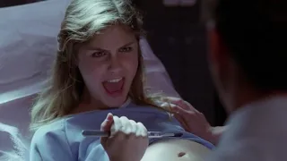 Pregnant from the show "Masters of Horror"