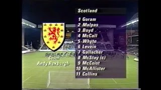 1992/93 - Scotland v Portugal (1994 WC Qualifier - 14.10.92)