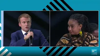 Sommet Afrique-France : Emmanuel Macron "bousculé" par la jeunesse • FRANCE 24