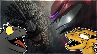 Godzilla Reacts to "Godzilla vs. Gigan Rex"