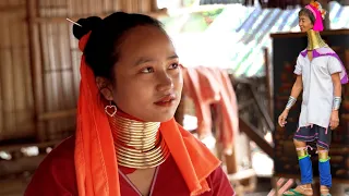 Weird Cultural Traditions - Long necked women of PADAUNG Tribe, | Thailand, Myanmar, Rings Necked