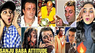 Pakistani Reaction On Sanju Baba Full Attitude Videos 😈🔥| Sanjay Dutt Angry Moments😠