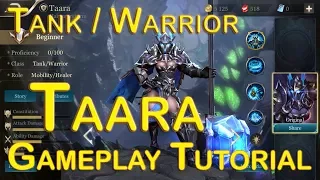 TAARA - Gameplay (Hero Tutorial) Garena AOV - Arena of Valor 2017