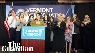 Vermont elects first female and openly gay member of congress