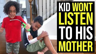 Kids WON'T LISTEN To Their MOTHER, They Instantly REGRET IT